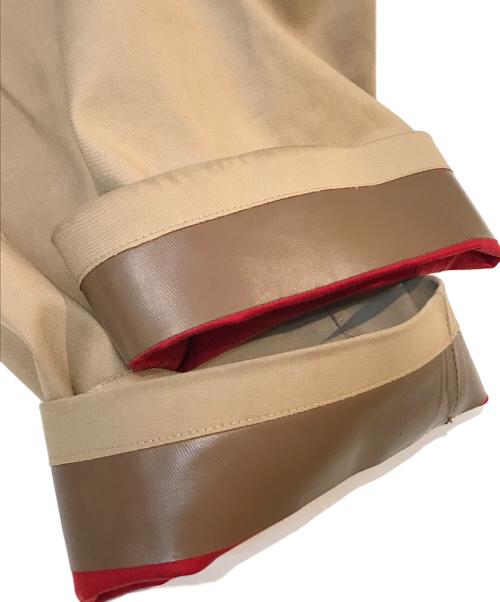 POLO RALPH LAUREN（ポロ・ラルフローレン）POLO RALPH LAUREN (ポロ・ラルフローレン) ゴム引きステンカラーコート ベージュ サイズ:Lの古着・服飾アイテム