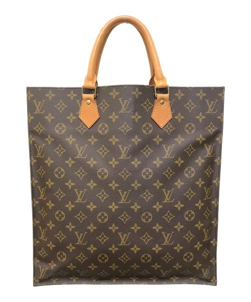 LOUIS VUITTON（ルイ ヴィトン）LOUIS VUITTON (ルイ ヴィトン) トートバッグ　M51140　モノグラム　サックプラ ブラウンの古着・服飾アイテム