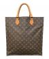 LOUIS VUITTON（ルイ ヴィトン）の古着「トートバッグ　M51140　モノグラム　サックプラ」｜ブラウン