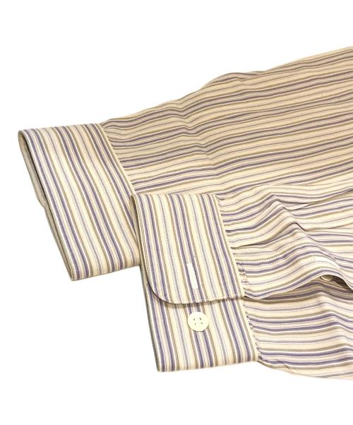 im product（アイムプロダクト）im product (アイムプロダクト) ストライプシャツ ネイビー サイズ:表記なしの古着・服飾アイテム