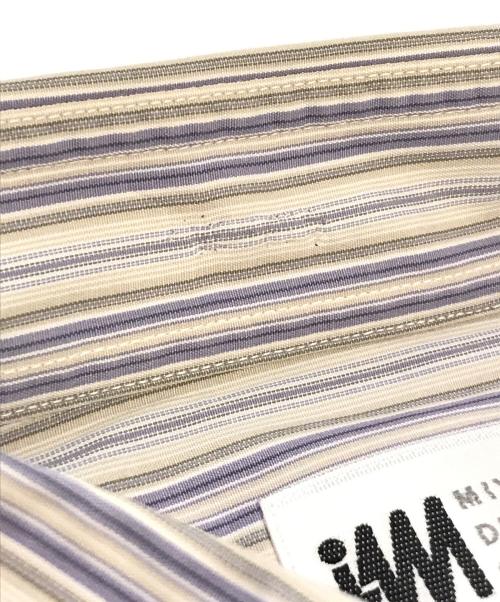 im product（アイムプロダクト）im product (アイムプロダクト) ストライプシャツ ネイビー サイズ:表記なしの古着・服飾アイテム