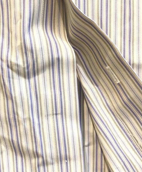 im product（アイムプロダクト）im product (アイムプロダクト) ストライプシャツ ネイビー サイズ:表記なしの古着・服飾アイテム