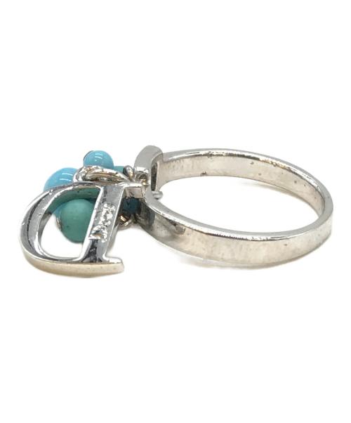 Christian Dior（クリスチャン ディオール）Christian Dior (クリスチャン ディオール) ターコイズリング サイズ:５号の古着・服飾アイテム