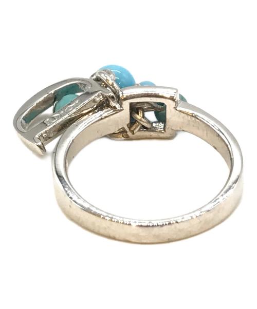 Christian Dior（クリスチャン ディオール）Christian Dior (クリスチャン ディオール) ターコイズリング サイズ:５号の古着・服飾アイテム