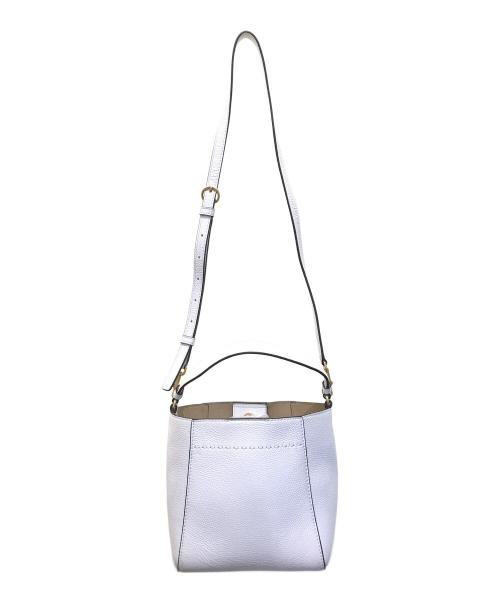 TORY BURCH（トリーバーチ）TORY BURCH (トリーバーチ) 2WAYショルダーバッグ ベージュの古着・服飾アイテム