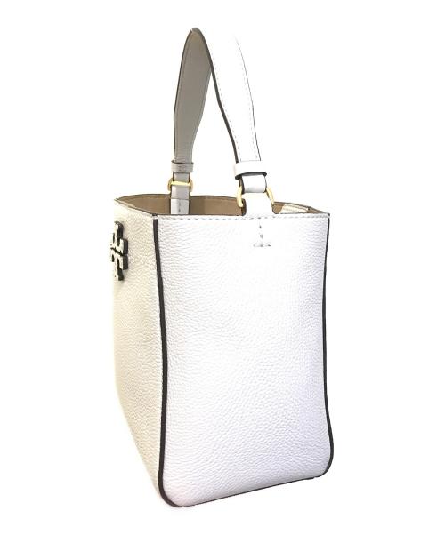 TORY BURCH（トリーバーチ）TORY BURCH (トリーバーチ) 2WAYショルダーバッグ ベージュの古着・服飾アイテム