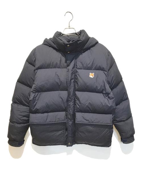 maison kitsune（メゾンキツネ）MAISON KITSUNE (メゾンキツネ) クラシックパファージャケット　JM02213WQ0044　 ネイビー サイズ:Mの古着・服飾アイテム