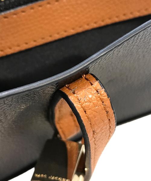 MARC JACOBS（マークジェイコブズ）MARC JACOBS (マークジェイコブス) バイカラーレザートートバッグ　M0016131 ブラックの古着・服飾アイテム