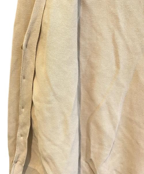 LACOSTE（ラコステ）LACOSTE (ラコステ) オーガニックコットンニットカーディガン　AH3690 ベージュ サイズ:Mの古着・服飾アイテム