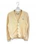LACOSTE（ラコステ）の古着「オーガニックコットンニットカーディガン　AH3690」｜ベージュ