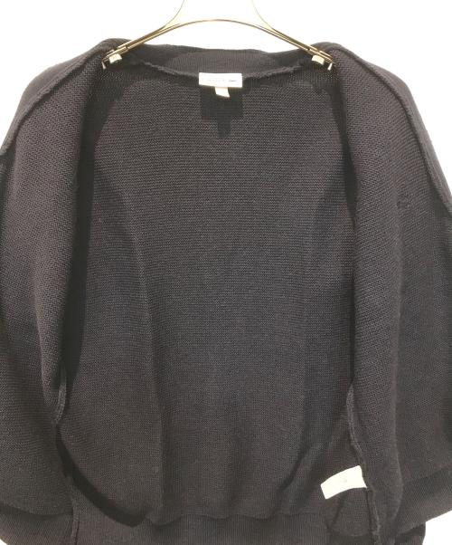 LACOSTE（ラコステ）LACOSTE (ラコステ) ミリタリーニットカーディガン　AH138EL ネイビー サイズ:Mの古着・服飾アイテム
