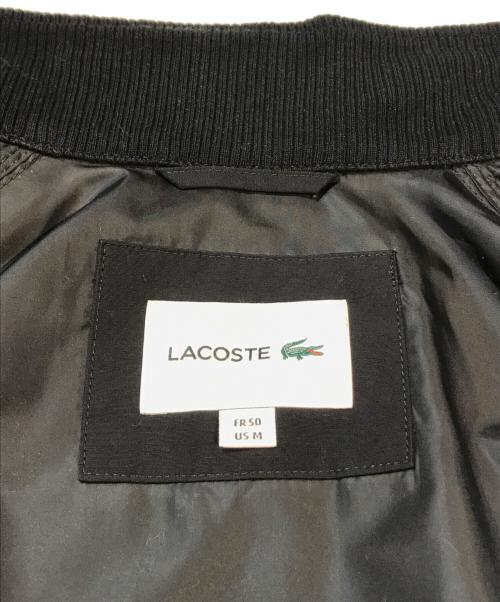 LACOSTE（ラコステ）LACOSTE (ラコステ) 60/40クロス スイングトップ　BH115EL ブラック サイズ:Mの古着・服飾アイテム