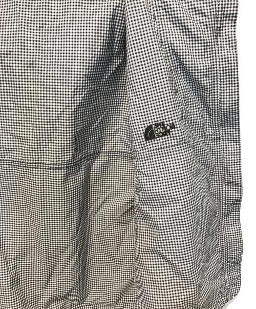 THE NORTH FACE（ザ ノース フェイス）THE NORTH FACE (ザ ノース フェイス) ノベルティ コンパクトジャケット ブラック×ホワイト サイズ:Mの古着・服飾アイテム