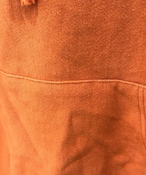 Champion（チャンピオン）Champion (チャンピオン) MoMA (モマ) リバースウィーブパーカー オレンジ サイズ:XLの古着・服飾アイテム