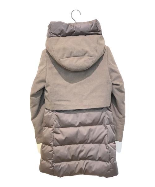 DUNO（デュノ）duno (デュノ) ダウンコート 	BALLON X GW550E19 ベージュ サイズ:SIZE 40の古着・服飾アイテム