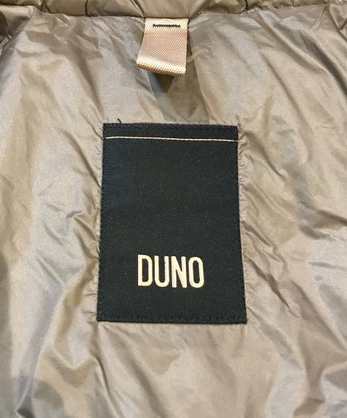 DUNO（デュノ）duno (デュノ) ダウンコート 	BALLON X GW550E19 ベージュ サイズ:SIZE 40の古着・服飾アイテム