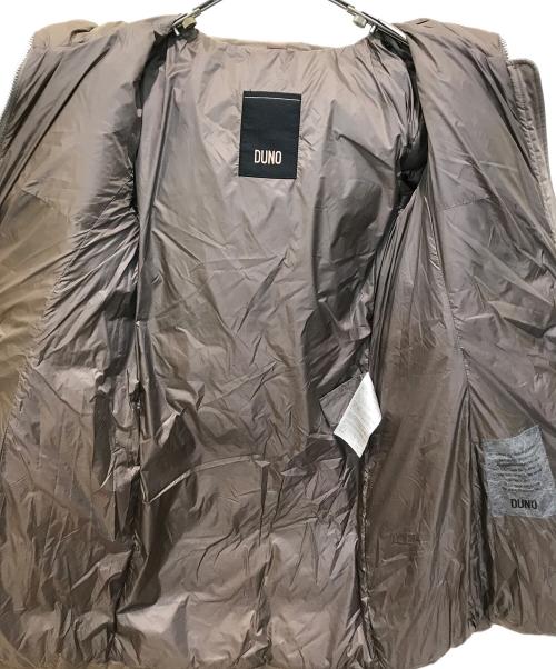 DUNO（デュノ）duno (デュノ) ダウンコート 	BALLON X GW550E19 ベージュ サイズ:SIZE 40の古着・服飾アイテム