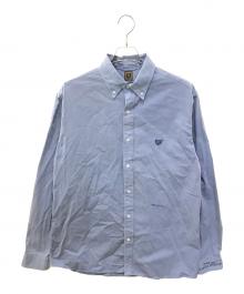 HUMAN MADE（ヒューマンメイド）の古着「PIGMENT DYED BD L/S SHIRT」｜ブルー