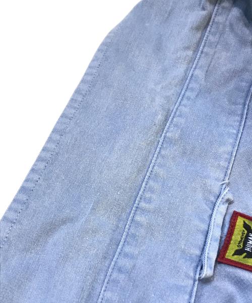 HUMAN MADE（ヒューマンメイド）HUMAN MADE (ヒューマンメイド) PIGMENT DYED BD L/S SHIRT ブルー サイズ:ＸＸＬの古着・服飾アイテム