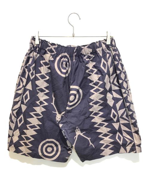 South2 West8（サウスツー ウエストエイト）south2 west8 (サウスツー ウエストエイト) Belted Shorts ネイビー サイズ:SIZE Lの古着・服飾アイテム