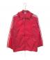 adidas（アディダス）の古着「コーチジャケット」｜レッド