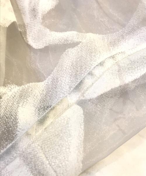 Mystrada（マイストラーダ）Mystrada (マイストラーダ) ベールフロッキースカート　34432920 ライトグレー サイズ:34の古着・服飾アイテム