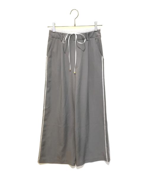 Mystrada（マイストラーダ）Mystrada (マイストラーダ) Ｗウエストラインパンツ　	35270780 ライトグレー サイズ:34の古着・服飾アイテム