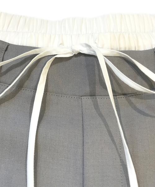 Mystrada（マイストラーダ）Mystrada (マイストラーダ) Ｗウエストラインパンツ　	35270780 ライトグレー サイズ:34の古着・服飾アイテム