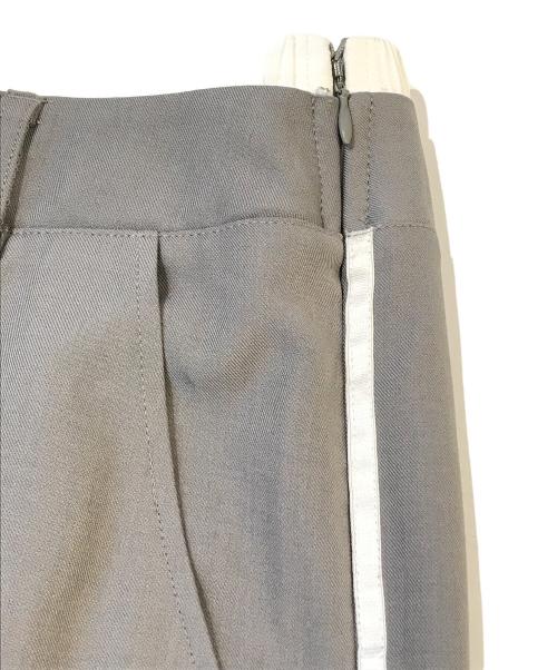 Mystrada（マイストラーダ）Mystrada (マイストラーダ) Ｗウエストラインパンツ　	35270780 ライトグレー サイズ:34の古着・服飾アイテム