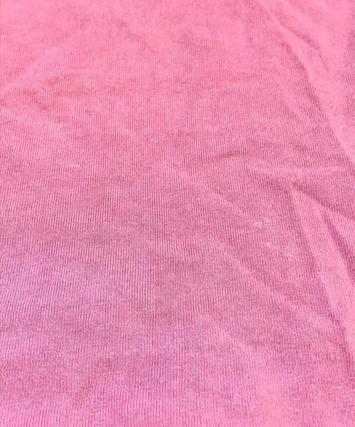 A BATHING APE（ア ベイシング エイプ）A BATHING APE (ア ベイシング エイプ) GENERALS PRINT T-SHIRT ピンク サイズ:Lの古着・服飾アイテム