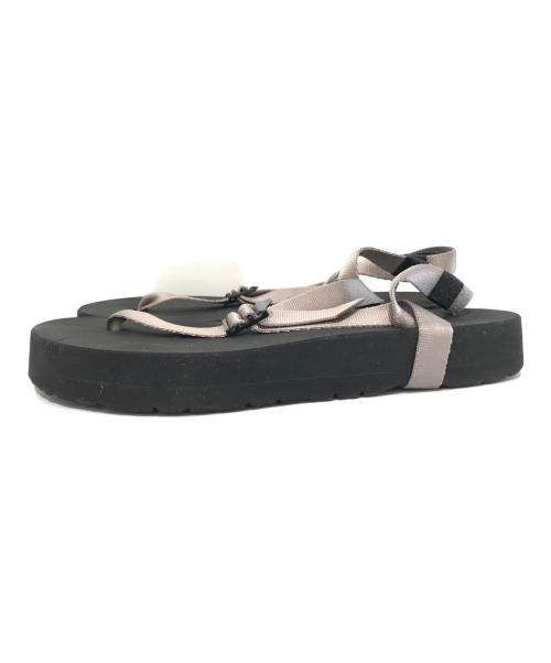 HYKE（ハイク）HYKE (ハイク) beautiful shoes (ビューティフルシューズ) サンダル ブラック サイズ:24～24.5の古着・服飾アイテム
