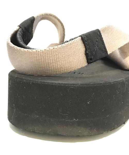 HYKE（ハイク）HYKE (ハイク) beautiful shoes (ビューティフルシューズ) サンダル ブラック サイズ:24～24.5の古着・服飾アイテム