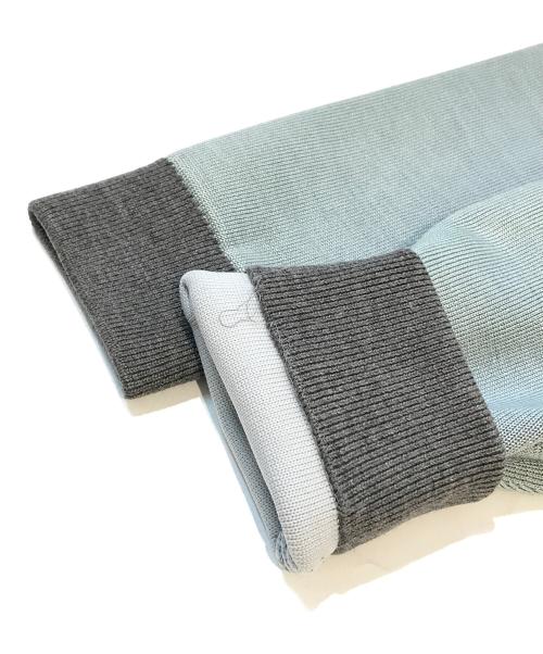 DRAWER（ドゥロワー）Drawer (ドゥロワー) 12Gダブルフェイスバイカラーブルゾン　6515-299-0455 グレー サイズ:表記無しの古着・服飾アイテム