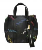 MARC JACOBS×NEW YORK MAGAZINEマークジェイコブズ×ニューヨークマガジン）の古着「The Mini Tag Tote Ｍ0015095」｜ブラック