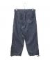 COMME des GARCONS SHIRT (コムデギャルソンシャツ) ストライプバルーンパンツ ネイビー サイズ:M：12000円