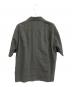 Cornier (コルニエ) WOOL PAPER HALF SLEEVE SHIRTS ブラック サイズ:L：12000円