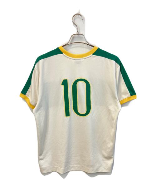 NIKE（ナイキ）NIKE (ナイキ) ゲームシャツ ホワイト×グリーン サイズ:Lの古着・服飾アイテム