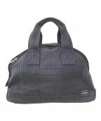 PORTERポーター）の古着「ミニボストンバッグ」｜ブラック