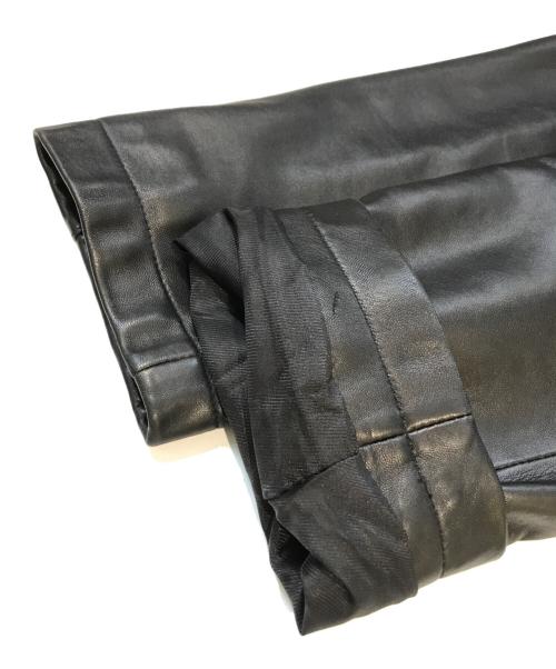 COACH（コーチ）COACH (コーチ) ライナー付きレザーカーコート ブラック サイズ:Ｍの古着・服飾アイテム