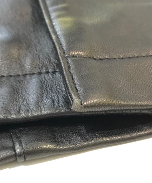 COACH（コーチ）COACH (コーチ) ライナー付きレザーカーコート ブラック サイズ:Ｍの古着・服飾アイテム