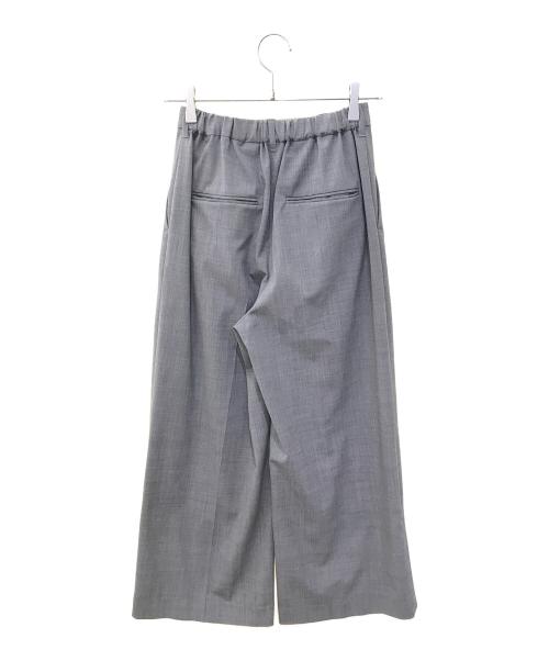 FRAMeWORK（フレームワーク）FRAMeWORK (フレームワーク) ウォッシャブルTWタックワイドパンツ 25030220302030 グレー サイズ:34の古着・服飾アイテム