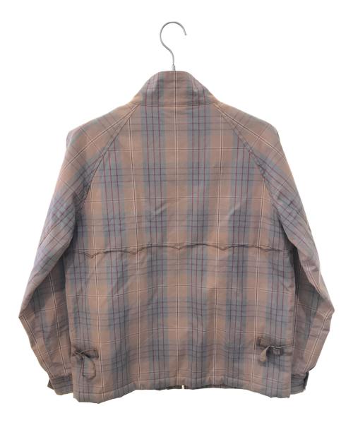BARACUTA（バラクータ）BARACUTA (バラクータ) チェックオイルドジャケット ベージュ サイズ:ＬＬの古着・服飾アイテム