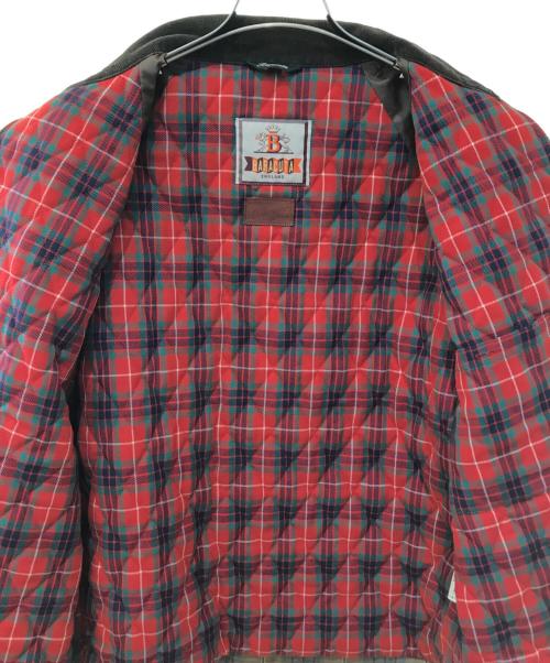 BARACUTA（バラクータ）BARACUTA (バラクータ) チェックオイルドジャケット ベージュ サイズ:ＬＬの古着・服飾アイテム