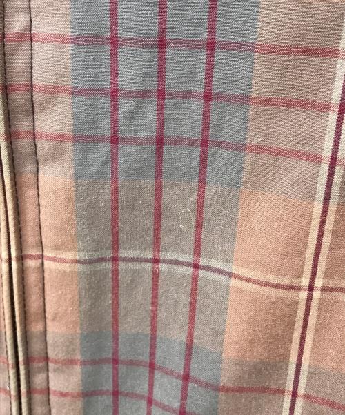 BARACUTA（バラクータ）BARACUTA (バラクータ) チェックオイルドジャケット ベージュ サイズ:ＬＬの古着・服飾アイテム