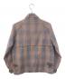 BARACUTA (バラクータ) チェックオイルドジャケット ベージュ サイズ:ＬＬ：16000円