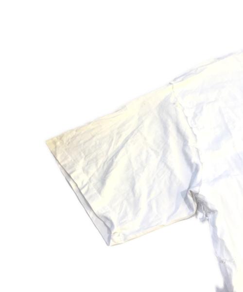 OAMC（オーエーエムシー）OAMC (オーエーエムシー) Oversized Stitching Sleeve Layer T Shirt　GKM-19670-A ホワイト サイズ:MEDIUMの古着・服飾アイテム