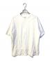 OAMC（オーエーエムシー）の古着「Oversized Stitching Sleeve Layer T Shirt　GKM-19670-A」｜ホワイト