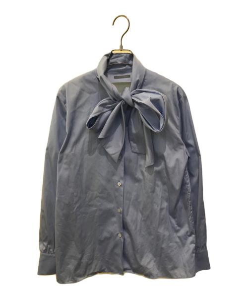 theory luxe（セオリーリュクス）theory luxe (セオリーリュクス) Cecily Emas Blouse スカイブルー サイズ:40の古着・服飾アイテム