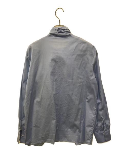 theory luxe（セオリーリュクス）theory luxe (セオリーリュクス) Cecily Emas Blouse スカイブルー サイズ:40の古着・服飾アイテム