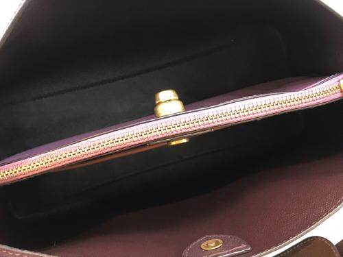 COACH（コーチ）COACH (コーチ) ウィロウ バケットバッグ パープルの古着・服飾アイテム